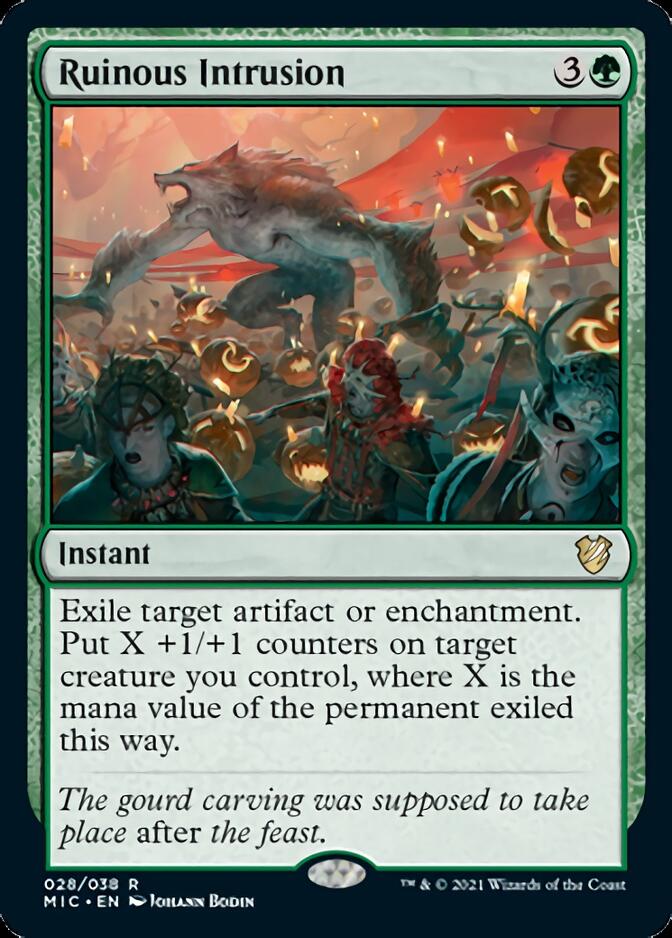 Ruinous Intrusion [Innistrad: Midnight Hunt Commander] | Good Games Adelaide SA