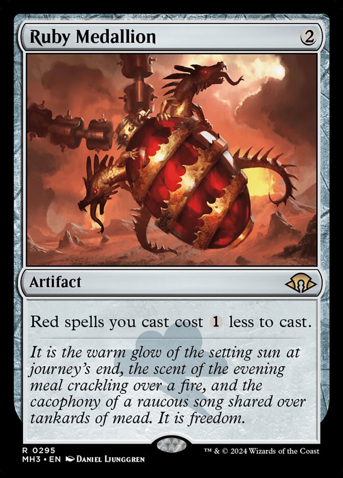 Ruby Medallion 295 (Modern Horizons 3)  | Good Games Adelaide SA
