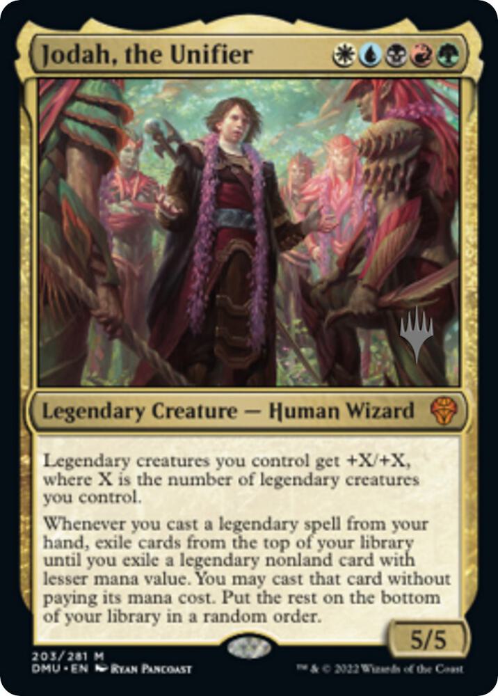 Jodah the Unifier 203 (Promo Pack: Dominaria United)  - Foil | Good Games Adelaide SA