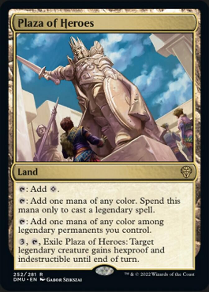 Plaza of Heroes [Dominaria United] | Good Games Adelaide SA