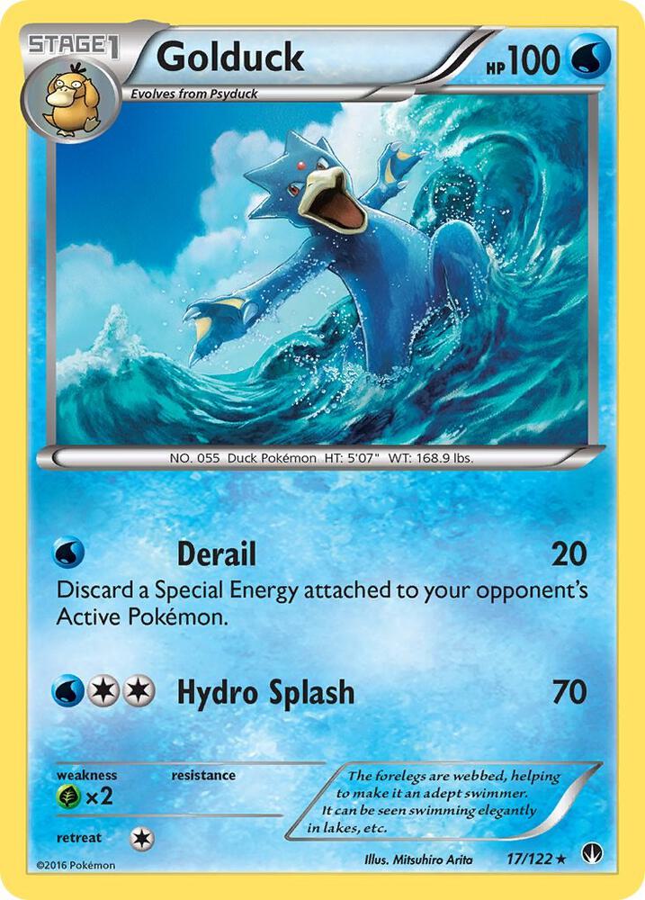 Golduck 17/122 (XY - BREAKpoint)  | Good Games Adelaide SA