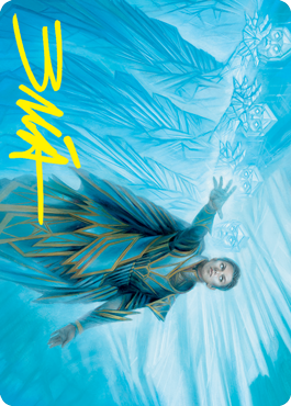 Echoing Equation Art Card (Gold-Stamped Signature) [Strixhaven: School of Mages Art Series] | Good Games Adelaide SA