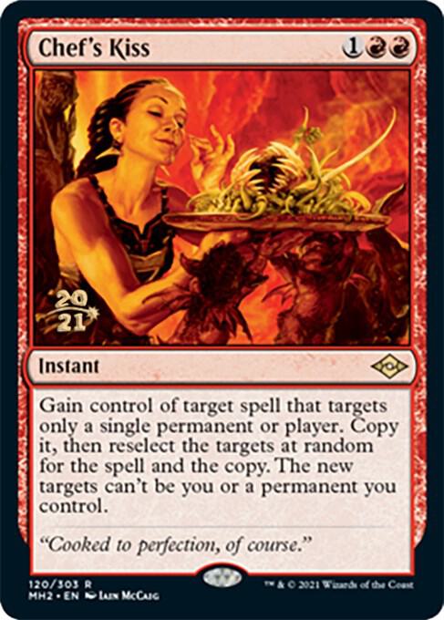 Chefs Kiss 120 (Prerelease Cards)  - Foil | Good Games Adelaide SA