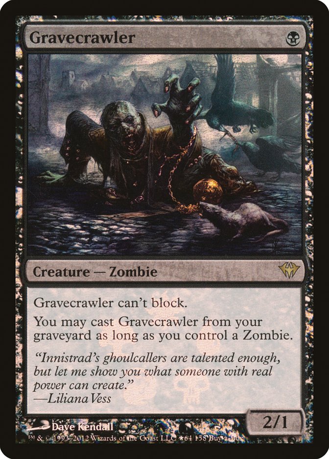 Gravecrawler (Buy-A-Box) [Dark Ascension Promos] | Good Games Adelaide SA