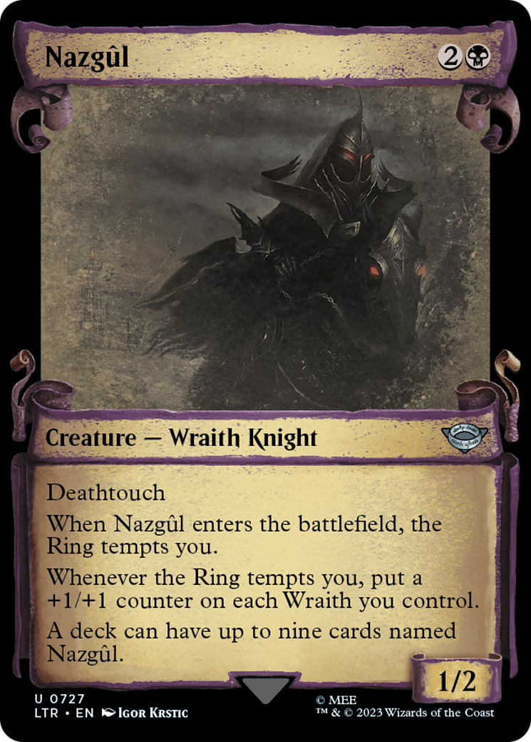 Nazgul (0727) [The Lord of the Rings: Tales of Middle-Earth Showcase Scrolls] | Good Games Adelaide SA