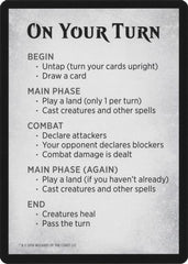 Rules Card (WAR Bundle) [Unique and Miscellaneous Promos] | Good Games Adelaide SA
