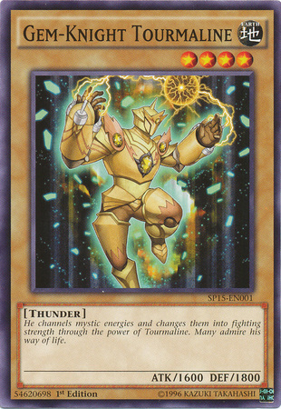 Gem-Knight Tourmaline [SP15-EN001] Common | Good Games Adelaide SA