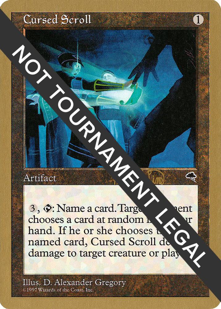 Cursed Scroll 1999 Mark Le Pine TMP mlp281/111 (World Championship Decks)  | Good Games Adelaide SA