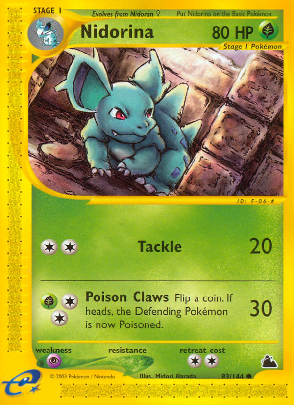 Nidorina (83/144) [Skyridge] | Good Games Adelaide SA