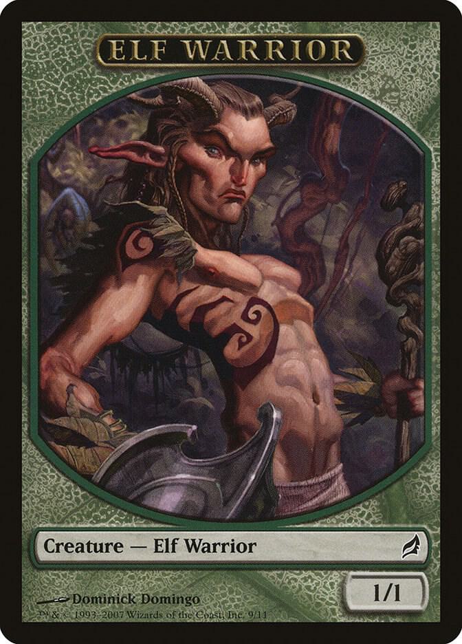 Elf Warrior Token 9 (Lorwyn)  | Good Games Adelaide SA