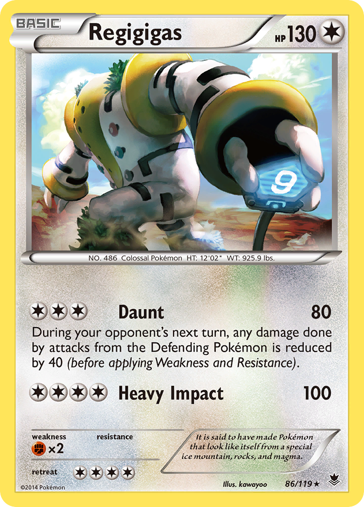 Regigigas (86/119) [XY: Phantom Forces] | Good Games Adelaide SA
