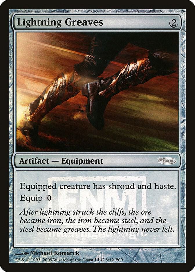 Lightning Greaves 8 (FNM Promos)  - Foil | Good Games Adelaide SA