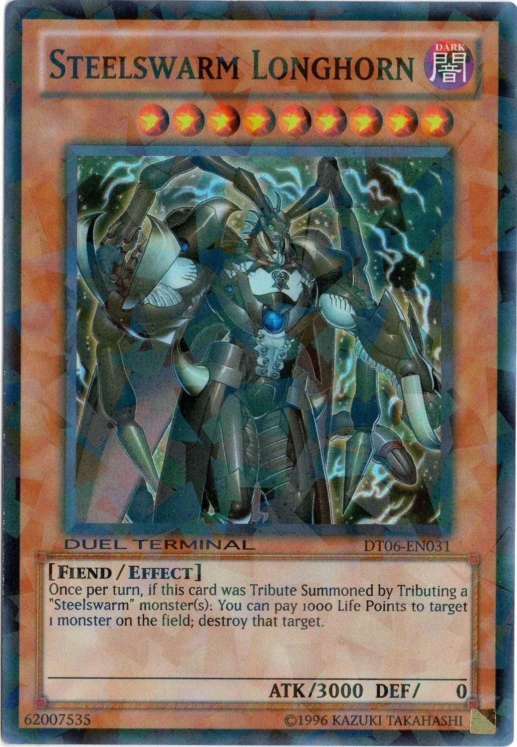 Steelswarm Longhorn [DT06-EN031] Super Rare | Good Games Adelaide SA