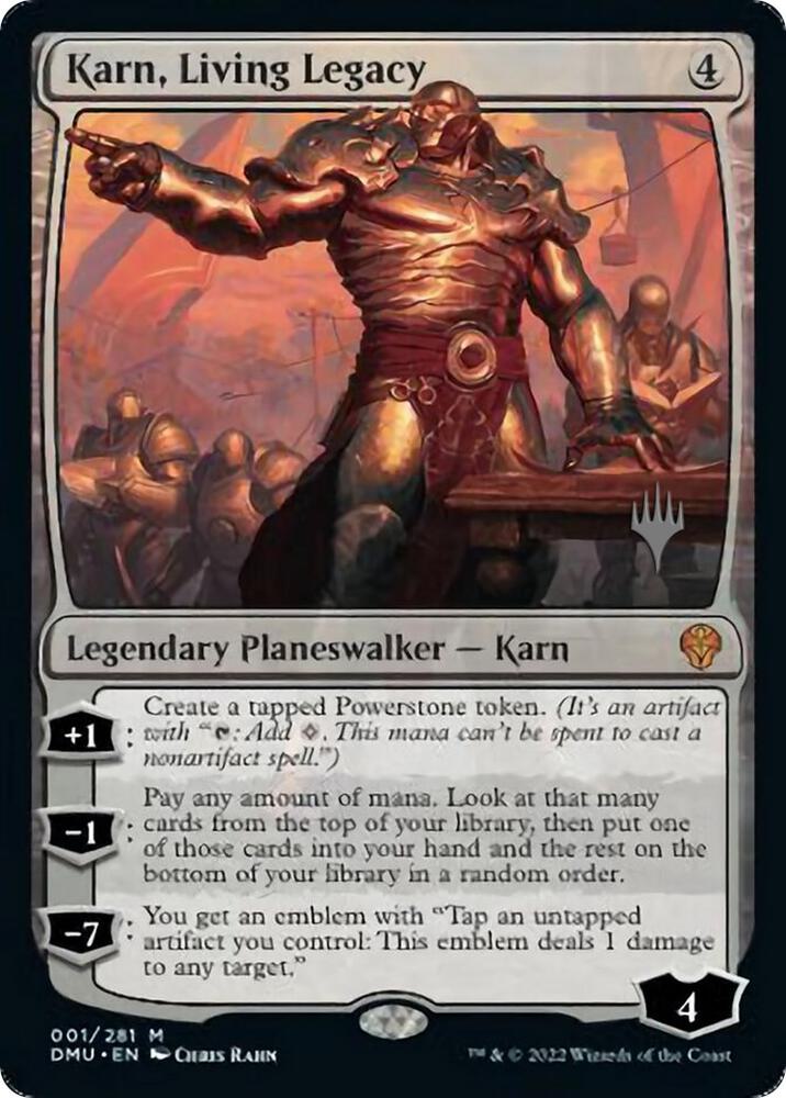Karn Living Legacy 1 (Promo Pack: Dominaria United)  - Foil | Good Games Adelaide SA