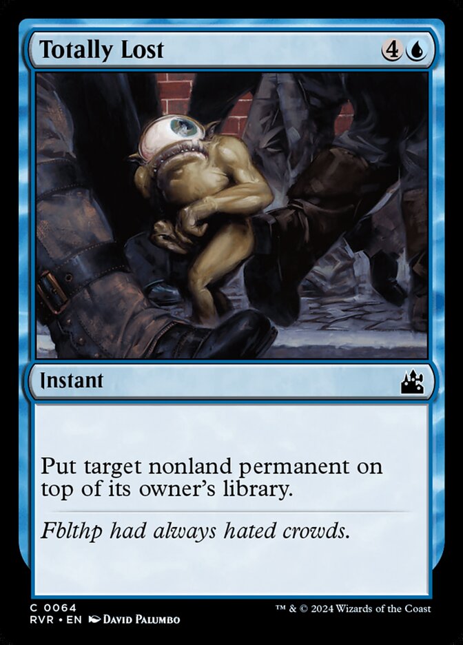 Totally Lost 64 (Ravnica Remastered)  - Foil | Good Games Adelaide SA