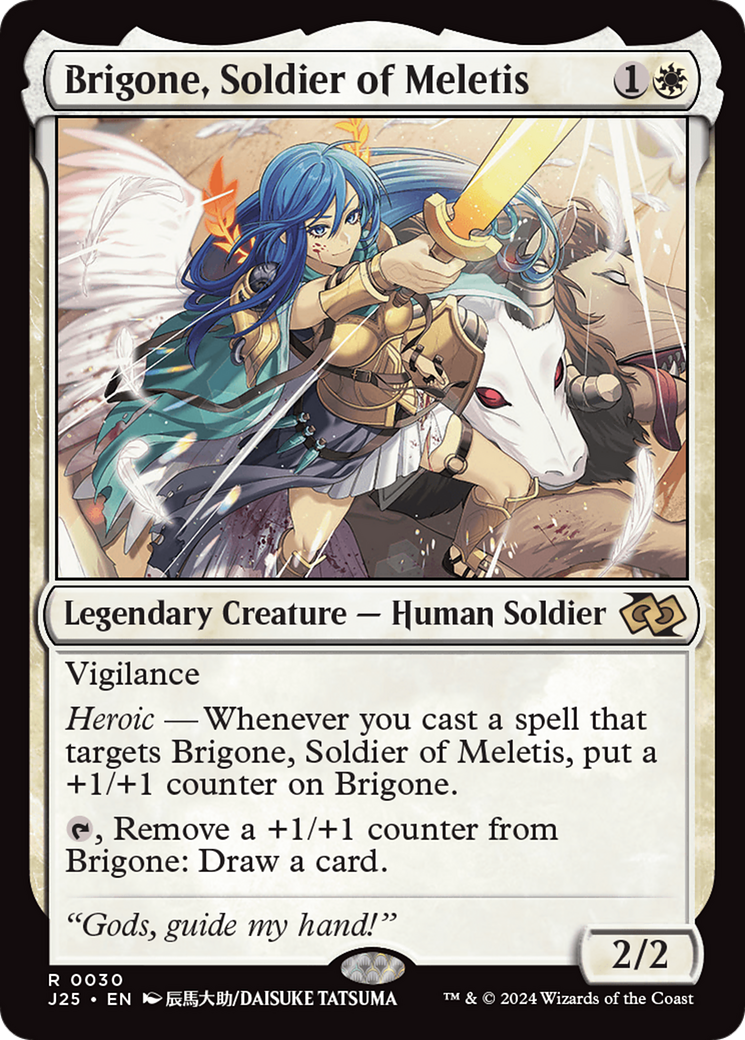 Brigone, Soldier of Meletis (Anime) [Foundations Jumpstart] | Good Games Adelaide SA