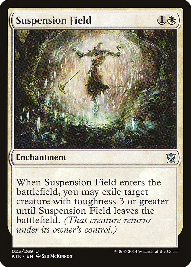 Suspension Field 25 (Khans of Tarkir)  | Good Games Adelaide SA