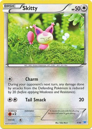 Skitty (1/30) [XY: Trainer Kit 2 - Latios] | Good Games Adelaide SA