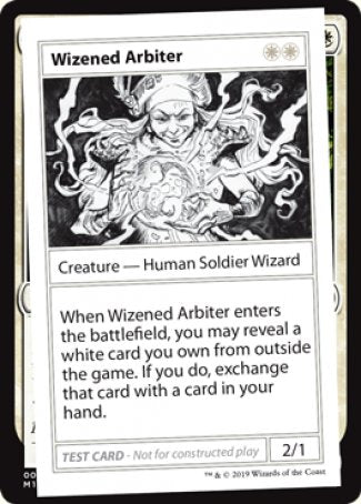 Wizened Arbiter (2021 Edition) [Mystery Booster Playtest Cards] | Good Games Adelaide SA