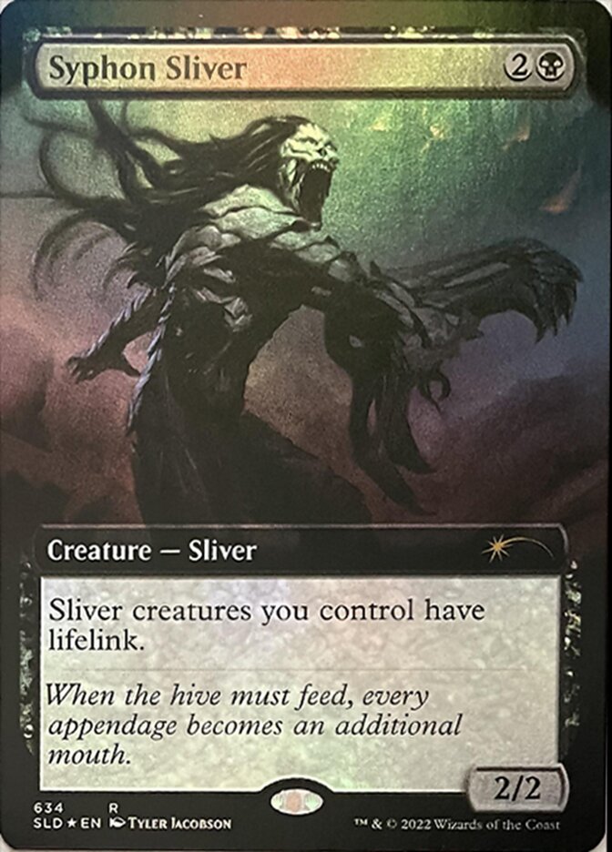 Syphon Sliver (Extended Art) [Secret Lair Drop Promos] | Good Games Adelaide SA
