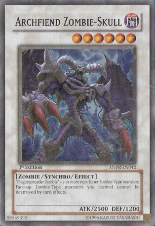 Archfiend Zombie-Skull [ANPR-EN042] Super Rare | Good Games Adelaide SA
