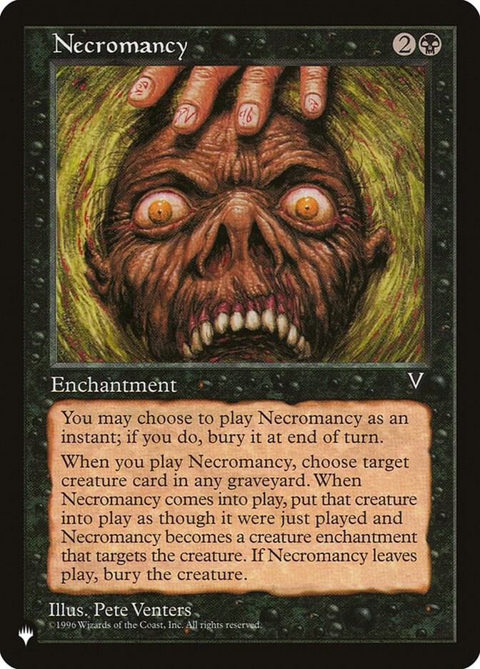 Necromancy  (The List Reprints)  | Good Games Adelaide SA