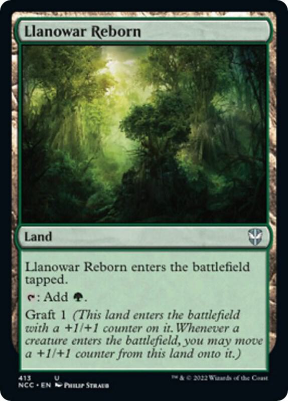 Llanowar Reborn 413 (Commander: Streets of New Capenna)  | Good Games Adelaide SA