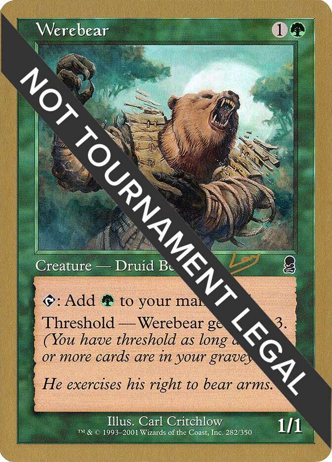 Werebear 2002 Raphael Levy ODY rl282/153 (World Championship Decks)  | Good Games Adelaide SA