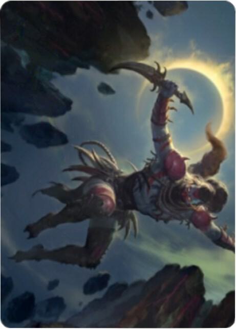 Nighthawk Scavenger Art Card 58 (Art Series: Zendikar Rising)  | Good Games Adelaide SA