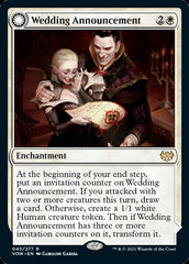 Wedding Announcement // Wedding Festivity [Innistrad: Crimson Vow] | Good Games Adelaide SA