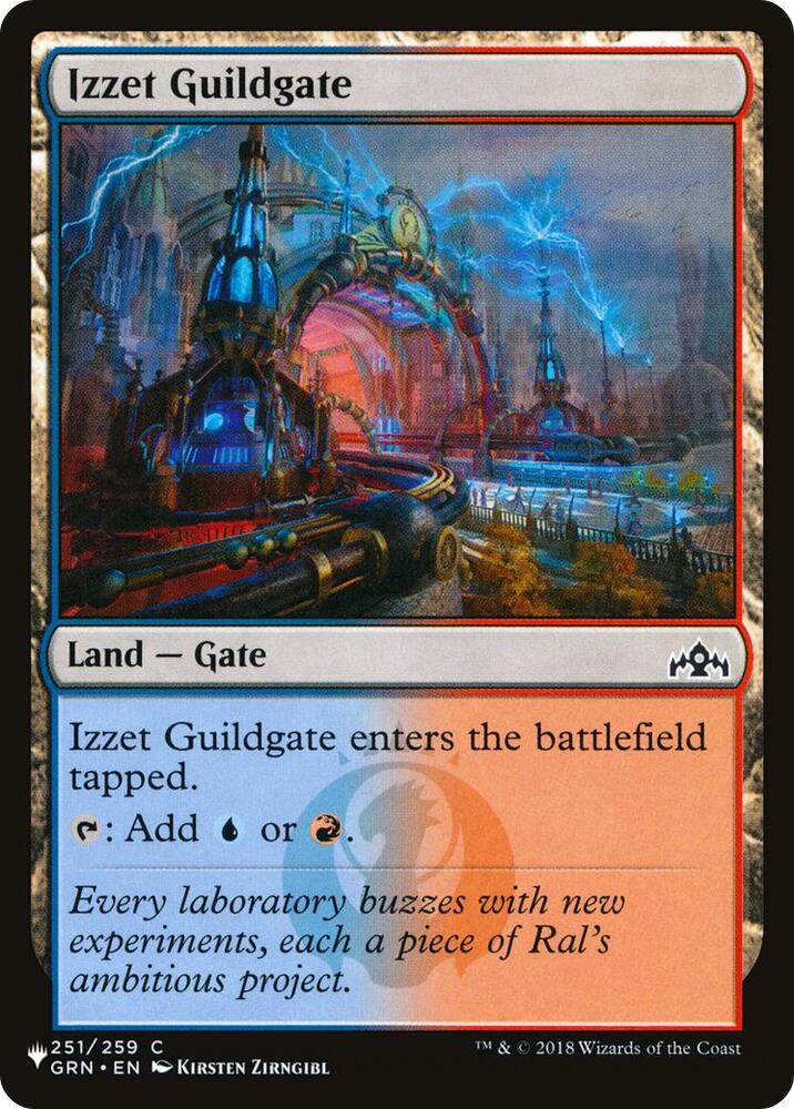 Izzet Guildgate 251/259 (The List Reprints)  | Good Games Adelaide SA