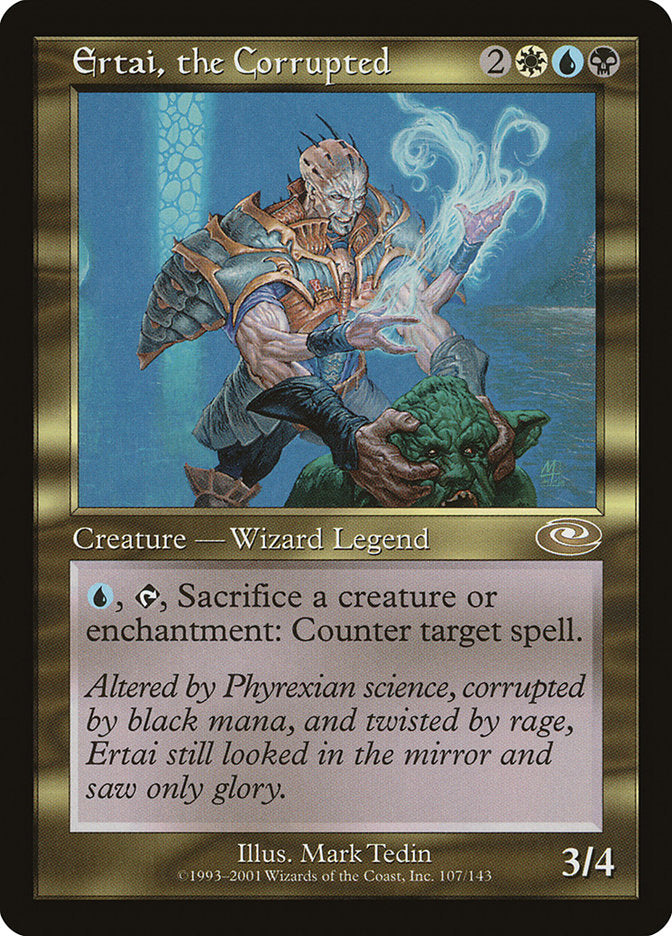 Ertai, the Corrupted 107 (Planeshift)  - Foil | Good Games Adelaide SA