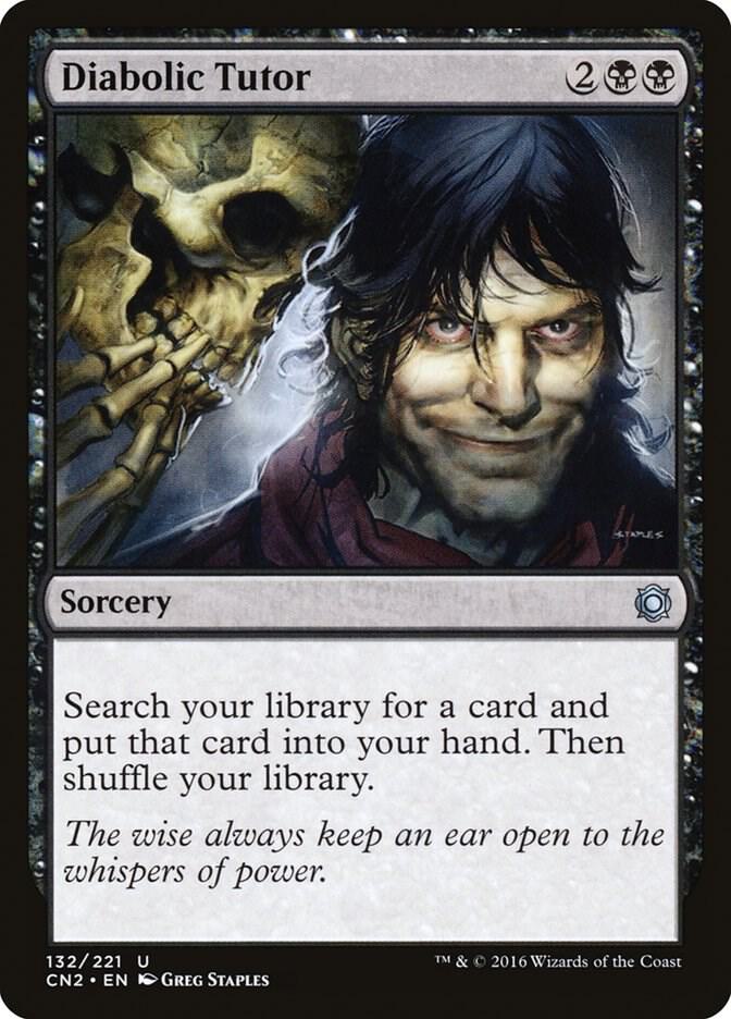 Diabolic Tutor 132 (Conspiracy: Take the Crown)  | Good Games Adelaide SA