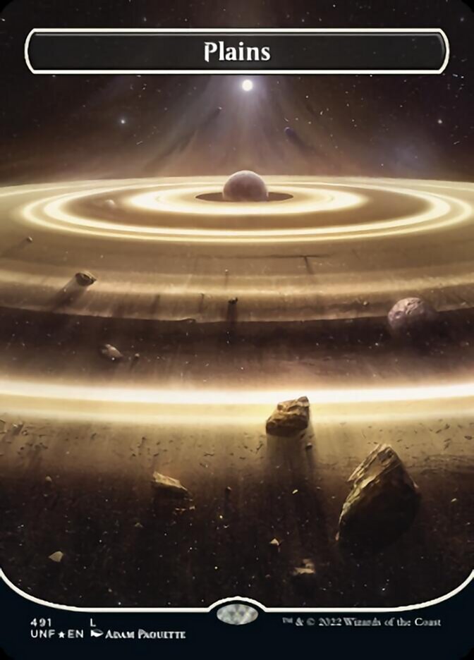 Plains (Orbital Space-ic Land) (Galaxy Foil) (491) [Unfinity] | Good Games Adelaide SA