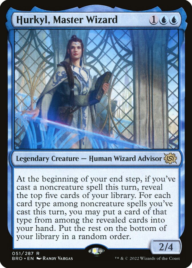 Hurkyl, Master Wizard 51 (The Brothers' War)  - Foil | Good Games Adelaide SA
