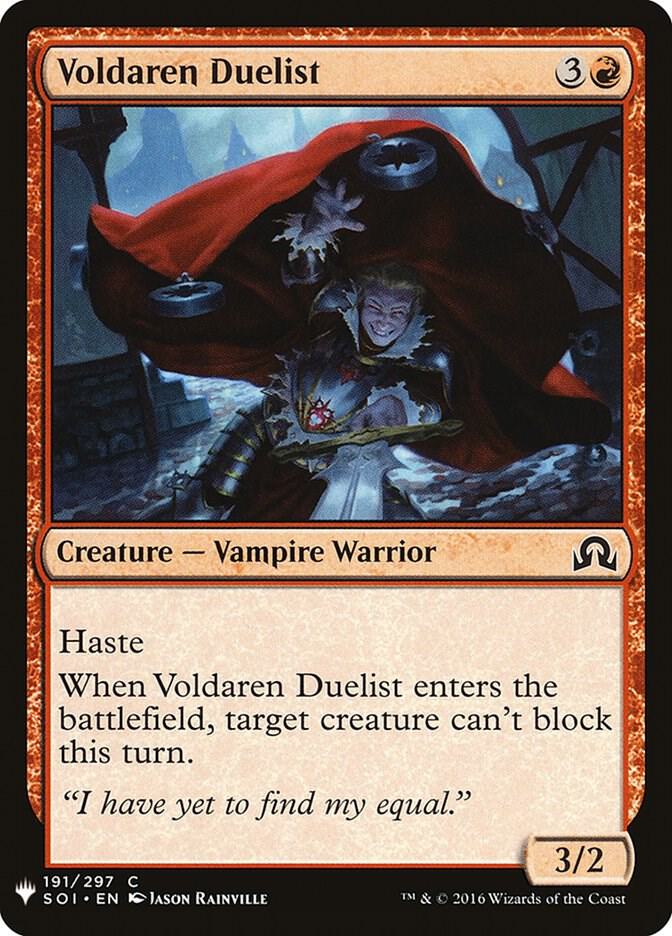 Voldaren Duelist 191 (The List Reprints)  | Good Games Adelaide SA