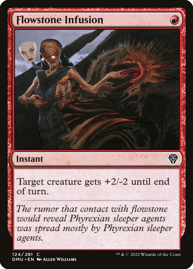 Flowstone Infusion 124 (Dominaria United)  - Foil | Good Games Adelaide SA