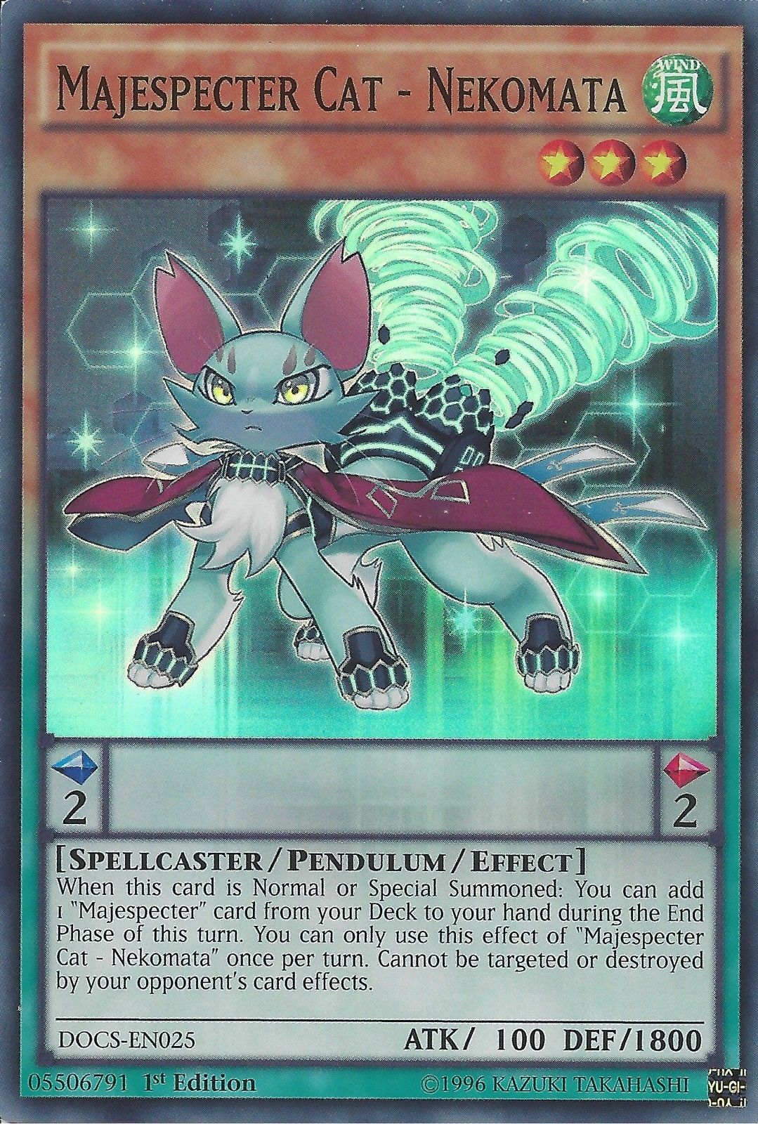 Majespecter Cat - Nekomata [DOCS-EN025] Super Rare | Good Games Adelaide SA