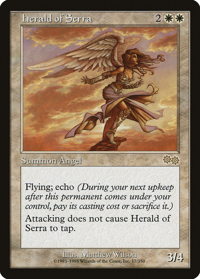 Herald of Serra 17 (Urza's Saga)  | Good Games Adelaide SA