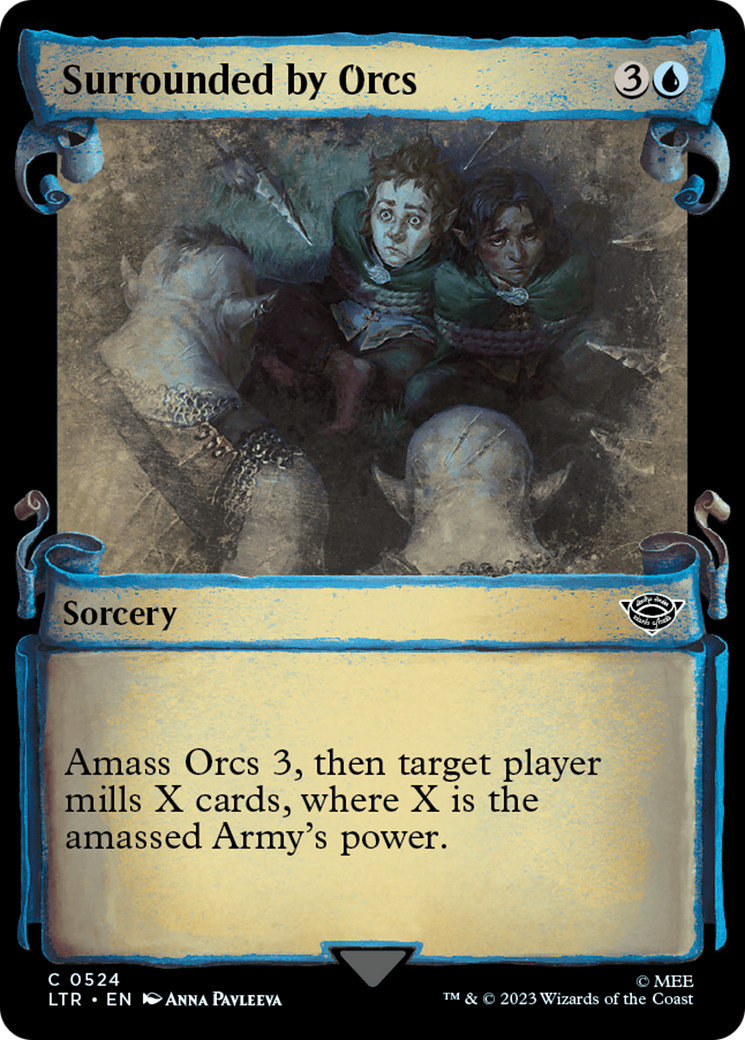 Surrounded by Orcs [The Lord of the Rings: Tales of Middle-Earth Showcase Scrolls] | Good Games Adelaide SA