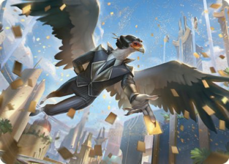 Skyboon Evangelist Art Card [Streets of New Capenna Art Series] | Good Games Adelaide SA