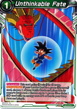 Unthinkable Fate (BT5-076) [Miraculous Revival] | Good Games Adelaide SA