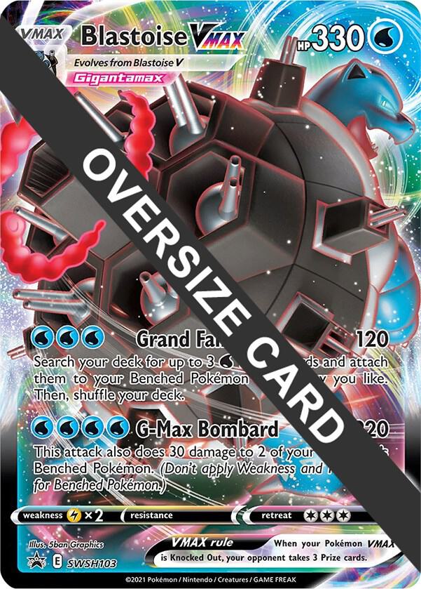 Blastoise VMAX SWSH103 SWSH103 (Jumbo Cards)  - Holofoil | Good Games Adelaide SA