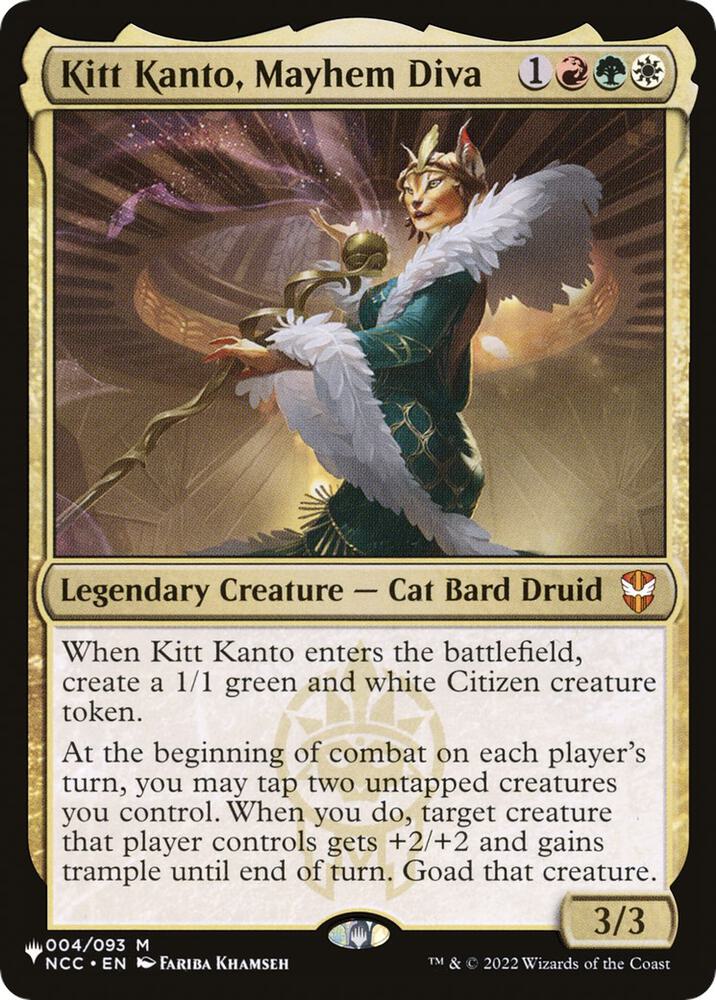 Kitt Kanto Mayhem Diva 004/093 (The List Reprints)  | Good Games Adelaide SA