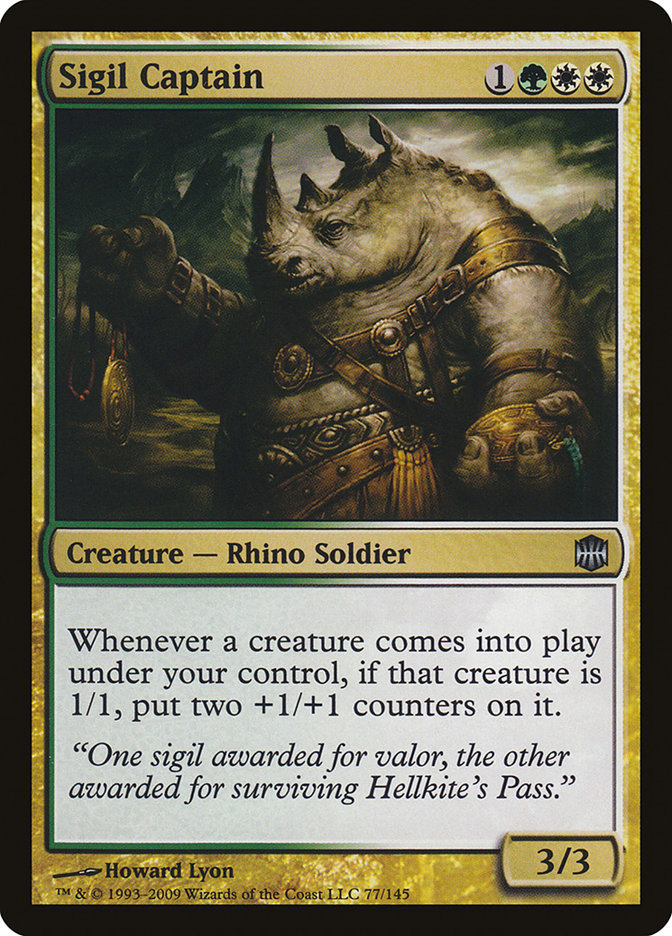 Sigil Captain [Alara Reborn] | Good Games Adelaide SA