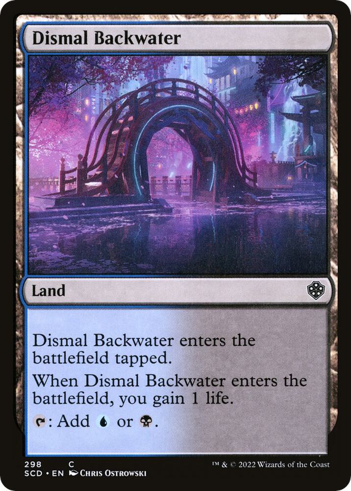 Dismal Backwater 298 (Starter Commander Decks)  | Good Games Adelaide SA