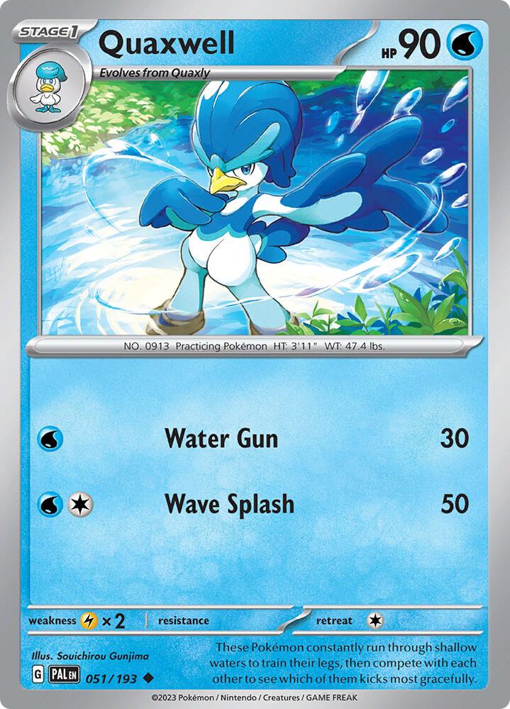 Quaxwell 051/193 (SV02: Paldea Evolved)  | Good Games Adelaide SA