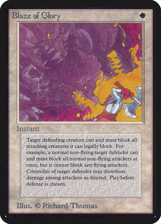 Blaze of Glory [Limited Edition Alpha] | Good Games Adelaide SA