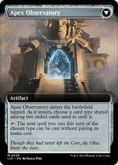 Eye of Ojer Taq // Apex Observatory (Extended Art) [The Lost Caverns of Ixalan Commander] | Good Games Adelaide SA