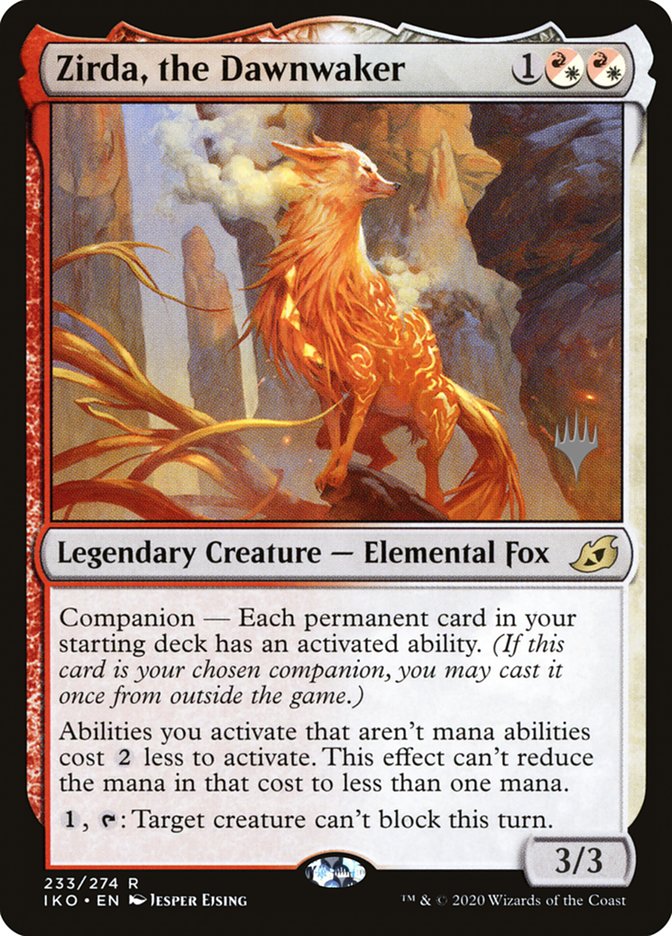 Zirda, the Dawnwaker (Promo Pack) [Ikoria: Lair of Behemoths Promos] | Good Games Adelaide SA